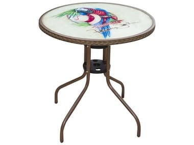 Panama Jack Cafe Steel Round Bistro Table PJPJO9001ESPBTP