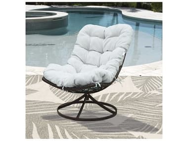 Panama Jack Outdoor Aluminum Accent Swivel Lounge Chair PJPJO9001GBSW