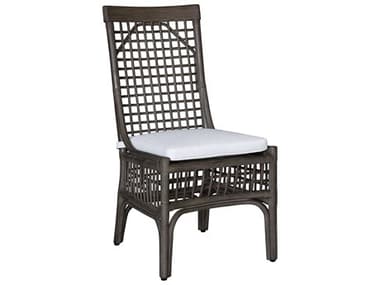 Panama Jack Sunroom Millbrook Wicker Cushion Dining Chair PJPJS7001KBUSC