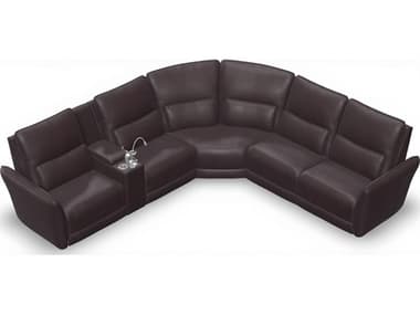 Palliser Chelsea Dark Brown Leather Sectional Sofa PL40105L2K2109X10L1