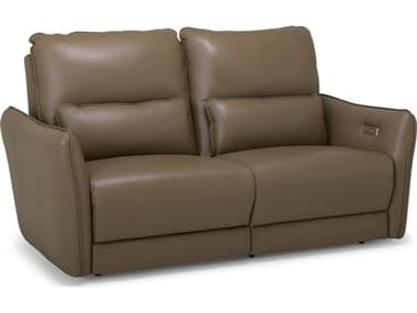 Palliser Chelsea Leather Sofa Power Recliner with Headrest & Lumbar 2 over 2 PL40105L4