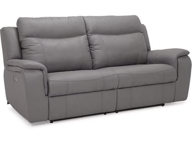 Palliser Buckingham Leather Sofa Power Recliner with Power Headrest, 2 over 2 PL401675P