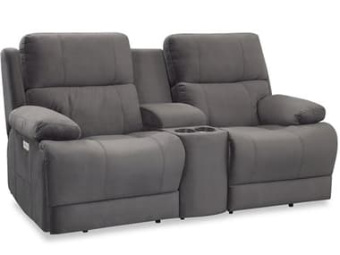 Palliser Kenaston Leather Console Loveseat Power Recliner with Headrest & Lumbar PL41064L8