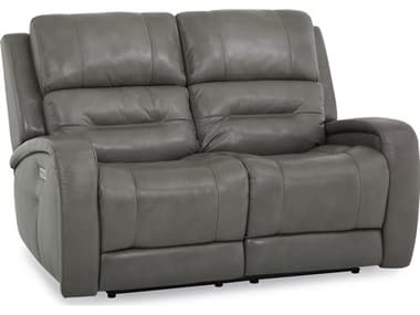 Palliser Washington Leather Loveseat Power Recliner with Headrest & Lumbar PL41067L7