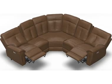 Palliser Oakley Leather Sectional Sofa PL4118767109X1066