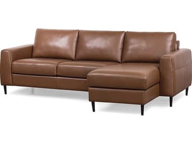 Palliser Atticus 94" Leather Upholstered Sectional Sofa PL773250715