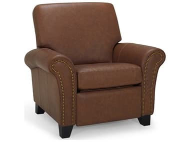 Palliser Rosebank 41&quot; Espresso Leather Upholstered Recliner PL7742962