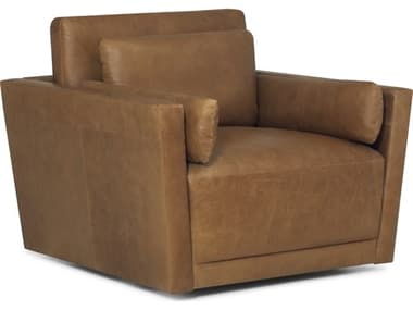 Palliser Shea Leather Swivel Chair and Half PL7764634