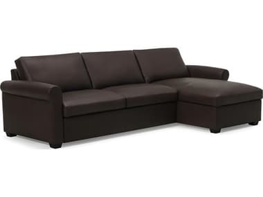 Palliser Madison Sleep Roll Arm Leather Sectional Sofa PL7768926S2