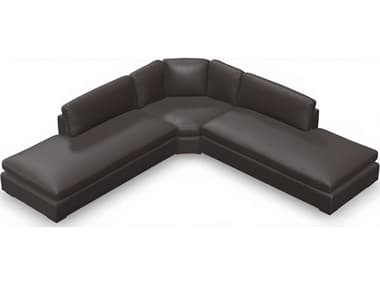 Palliser Ensemble Track Arm Leather Upholstered Sectional Sofa PL77909209W19