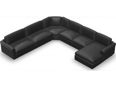 Palliser Ensemble Max Roll Arm Leather Upholstered Sectional Sofa PL77916A29W9015