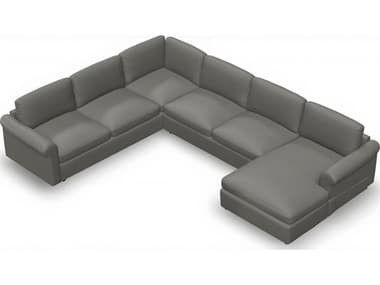 Palliser Ensemble Max Roll Arm Leather Upholstered Sectional Sofa PL77916B49015