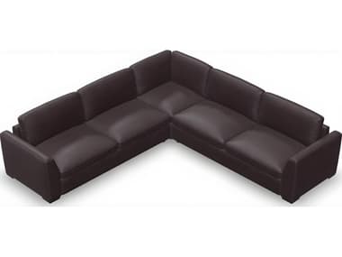 Palliser Ensemble Angle Arm Leather Upholstered Sectional Sofa PL77918B29BB3