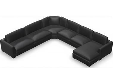 Palliser Ensemble Angle Arm Leather Upholstered Sectional Sofa PL77918B49015