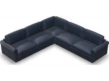 Palliser Ensemble Roll Arm Leather Sectional Sofa PL77919B29BB3