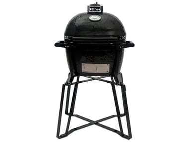 Primo Oval Junior Charcoal Grill with GO top and base PMPGCJRHPG00321PG00322
