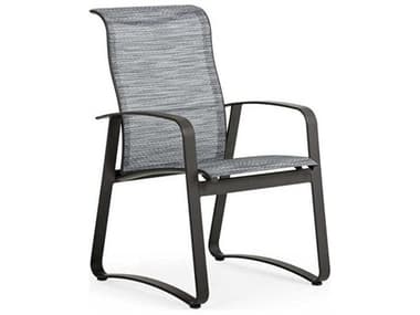 Watermark Living Kenwood Aluminum Sling Arm Dining Chair PS042030SL