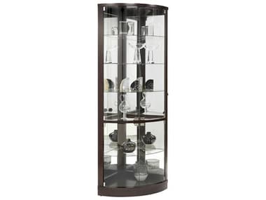 Pulaski Poplar Wood Brown Display Cabinet PU21508