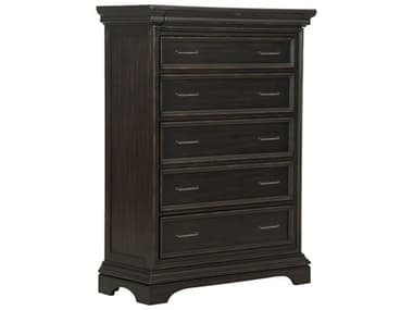 Pulaski Caldwell 44" Wide 6-Drawers Brown Acacia Wood Accent Chest PUP012124