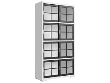 Pulaski Accents Contemporary 4-Shelf Sliding Door Bookcase PUP021773