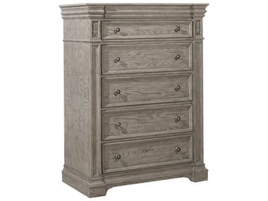 Pulaski Kingsbury 41" Wide 6-Drawers French Gray Oak Wood Accent Chest PUP167124