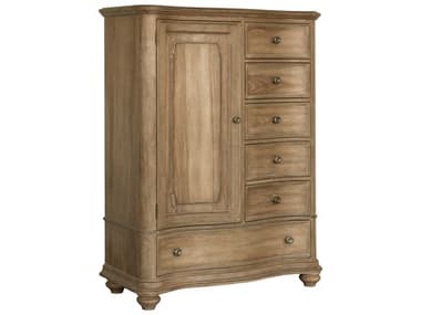 Pulaski Weston Hills 44" Wide 6-Drawers Flax Seed Brown Hardwood Accent Chest PUP293125