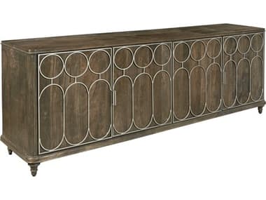 Pulaski Accents 83" Mango Wood Rich Brown Media Console PUP301535