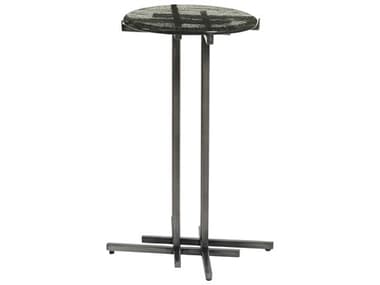 Pulaski Accents 12" Round Glass Metal End Table PUP301550