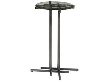 Pulaski Accents Round Glass Metal End Table PUP301550