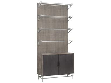 Pulaski Accents 40" River Rock Brown Bookcase PUP301627