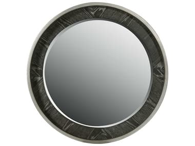 Pulaski Eve Black / Silver 40'' Round Wall Mirror PUP331111