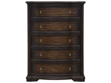 Pulaski Cooper Falls 42" Wide 5-Drawers Brown Acacia Wood Accent Chest PUP342124