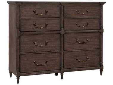 Pulaski Revival Row 58" Wide Chimney Smoke Brown Rubberwood Accent Chest PUP348101