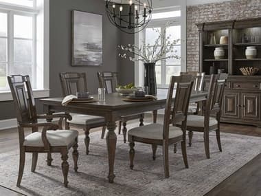 Pulaski Woodbury Acacia Wood Dining Room Set PUP351240SET