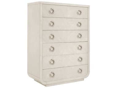 Pulaski Brighton 40" Wide 6-Drawers White Ash Wood Dresser PUP378124