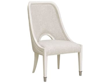 Pulaski Brighton Ash Wood White Fabric Upholstered Armless Dining Chair PUP378270