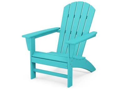 POLYWOOD® Nautical Recycled Plastic Adirondack Chair PWAD410