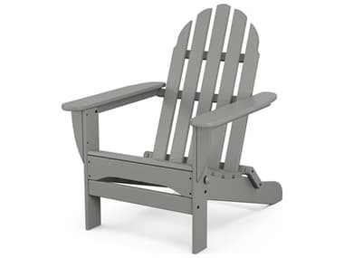 POLYWOOD® Classic Adirondack Recycled Plastic Folding Chair PWAD5030