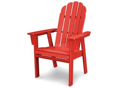 POLYWOOD® Vineyard Adirondack Dining Chair Seat Replacement Cushion PWADD600CH