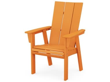 POLYWOOD® Modern Adirondack Dining Chair Seat Replacement Cushion PWADD620CH