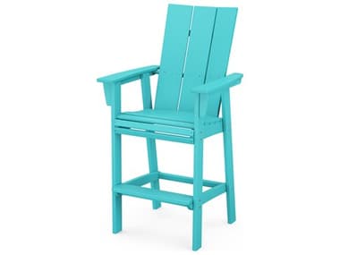 POLYWOOD® Modern Adirondack Bar Chair Seat Replacement Cushion PWADD622CH