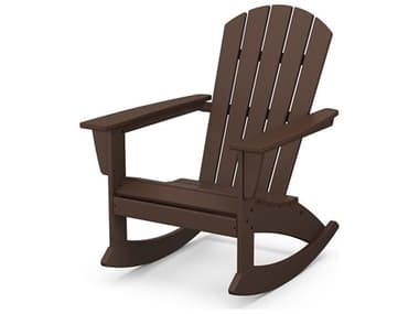 POLYWOOD® Nautical Adirondack Rocking Chair Seat Replacement Cushion PWADR410CH