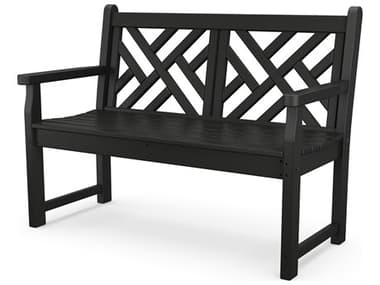 POLYWOOD® Chippendale Recycled Plastic Bench PWCDB48