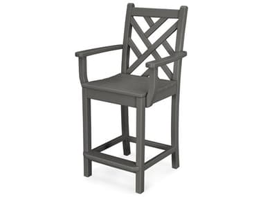 POLYWOOD® Chippendale Counter Stool Seat Replacement Cushion PWCDD201CH
