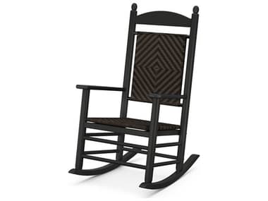 POLYWOOD® Jefferson Recycled Plastic Rocker Lounge Chair PWK147