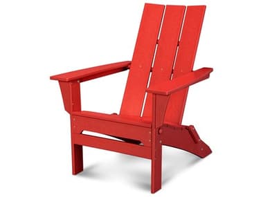 POLYWOOD® Modern Folding Adirondack Chair Seat Replacement Cushion PWMNA110CH
