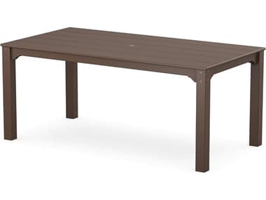 POLYWOOD® Martha Stewart Exclusive Chinoiserie Parsons Outdoor Dining Table PWMSDT3872T16