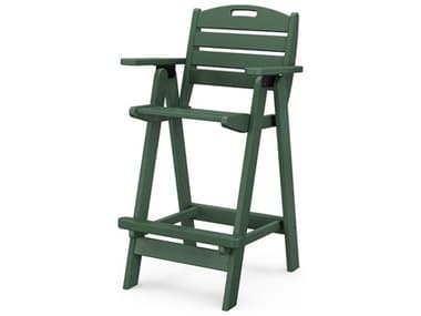 POLYWOOD® Nautical Recycled Plastic Bar Chair PWNCB46