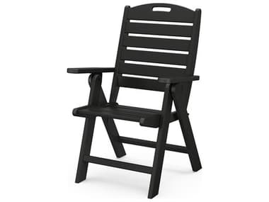 POLYWOOD® Nautical Recycled Plastic Highback Lounge Chair PWNCH38