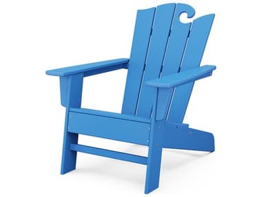 POLYWOOD® Wave Adirondack Chair Seat Replacement Cushion PWOCA24CH